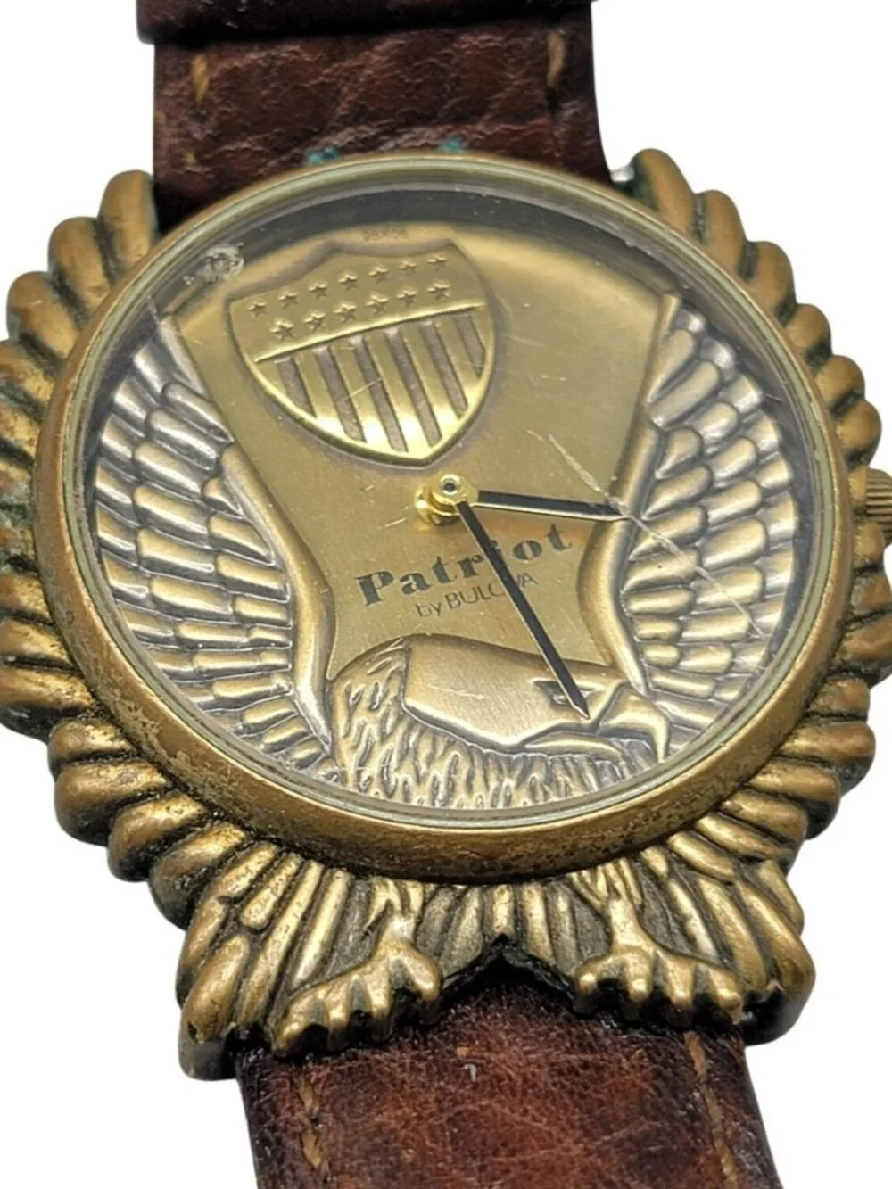 Bulova Limited Edition Patriot Watch 1990s USO Support 8